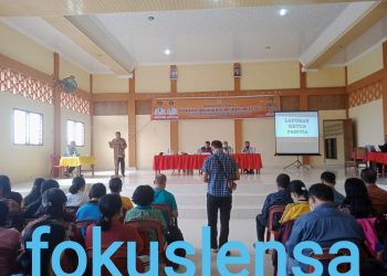 Asisten I Wakili Bupati Nias Pada Sosialisasi Dana Bos SD Dan SMP Tahun 2022