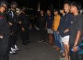 PATROLI MALAM SATBRIMOB POLDA BANTEN UNTUK MENCEGAH AKSI KEJAHATAN