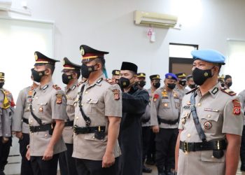 Kapolres Purwakarta Lantik Tiga Pejabat Utama ( PJU )