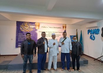 Alumni Anak Panti Asuhan Harapan Remaja Bersama LSM KCBI Jakarta Buka Bersama
