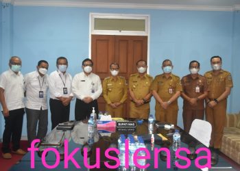 KEPALA BPK-RI PERWAKILAN PROVINSI SUMATERA UTARA KUNKER DI KABUPATEN NIAS TERKAIT LKPD TAHUN 2021