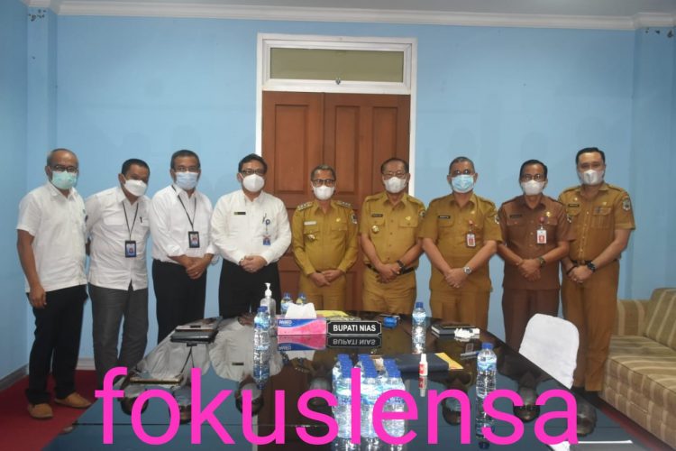 KEPALA BPK-RI PERWAKILAN PROVINSI SUMATERA UTARA KUNKER DI KABUPATEN NIAS TERKAIT LKPD TAHUN 2021