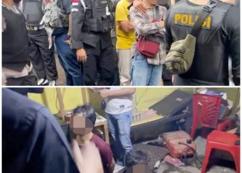 Operasi Pekat Kapuas 2022, Polda Kalbar Gerebek Kampung Beting Amankan 13 Orang