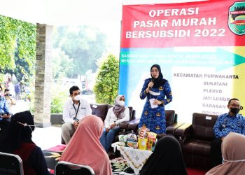 OPM, Pemkab Purwakarta Sebar Ribuan Paket Sembako Bersubsidi