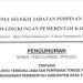 Pengumuman Seleksi Terbuka Jabatan Pimpinan Tinggi Pratama Di Lingkungan Pemkab Nias Tahun 2022
