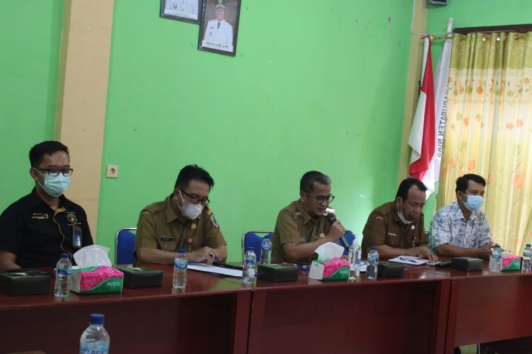 BUPATI NIAS PIMPIN RAKOR ANTISIPASI KELANGKAAN BBM BERSUBSIDI DI KABUPATEN NIAS