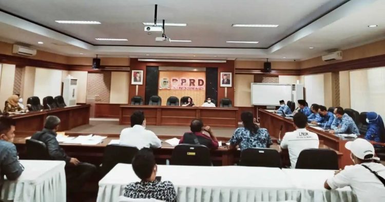 Terima Audiensi LPKSM Putra Siliwangi Menghadirkan Hiswana Migas