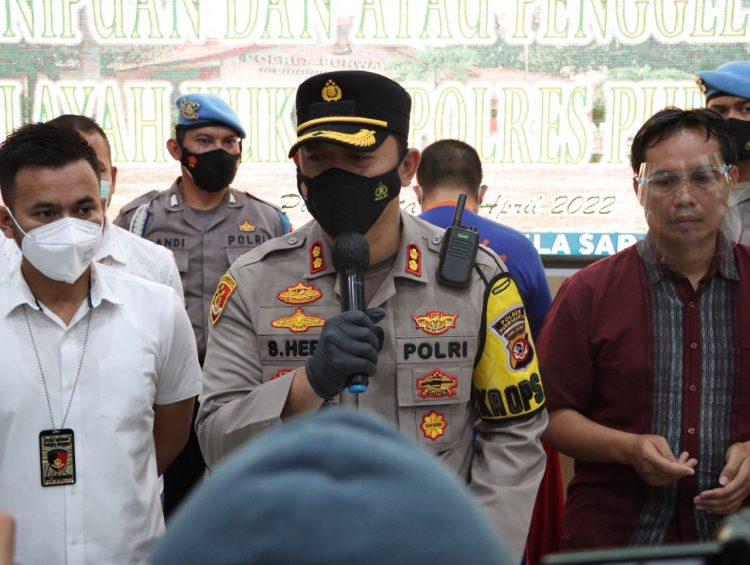 Satuan Reserse dan Kriminal (Satreskrim) Polres Purwakarta,Ringkus Pelaku Pencurian Kendaraan Roda Dua