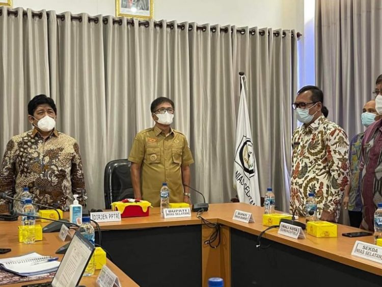 Wakil Bupati Nias Barat Hadiri FGD Verifikasi Dan Klarifikasi Data Lahan Sawah