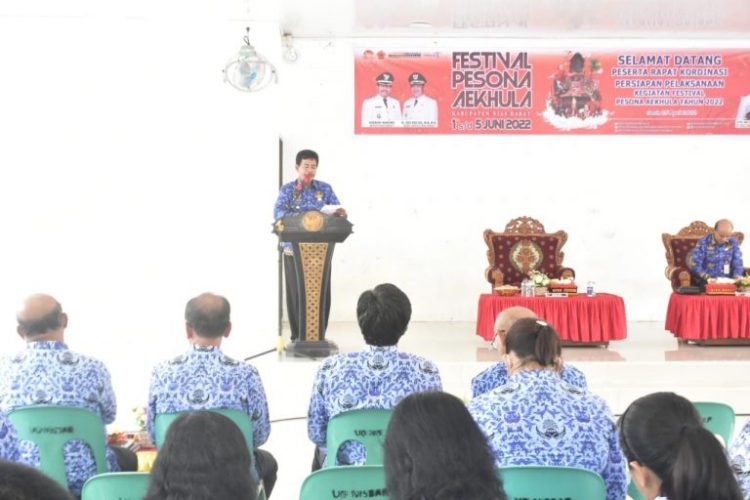 Bupati Nias Barat Harapkan Semua Pihak Sukseskan Festival Pesona Aekhula