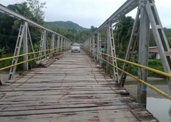 Kadis PUPR Kab. Nias Barat Tanggap Terhadap Situasi Jembatan Sungai Oyo
