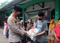 Gerakan Infaq Ramadhan, Polres Nias Santuni Anak Yatim Piatu Terdampak Covid-19