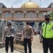 Beri Rasa Aman, Polres Nias Lakukan Pengamanan Sholat Jum’at