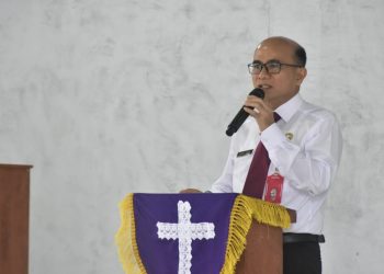 Sekda Nias Barat Ingatkan Agar Perayaan Paskah Dimaknai Sebagai Momen Kebangkitan Di Berbagai Aspek