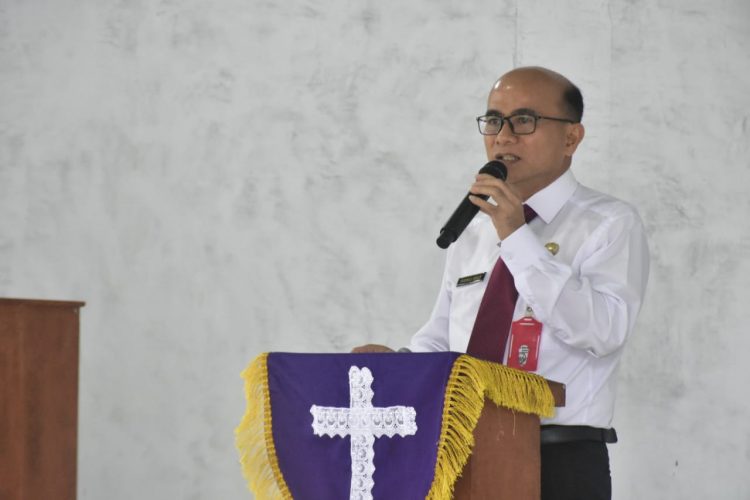 Sekda Nias Barat Ingatkan Agar Perayaan Paskah Dimaknai Sebagai Momen Kebangkitan Di Berbagai Aspek