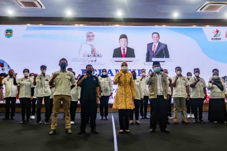 Bupati Purwakarta Kukuhkan Pengurus Komite Olahraga Rekreasi Masyarakat