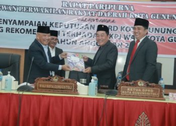 DPRD Sampaikan Rekomendasi Terhadap LKPJ Wali Kota Gunungsitoli Tahun 2021