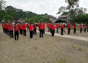 Tingkatkan Imunitas, DPC PDI Perjuangan Kabupaten Laksanakan Senam SICITA