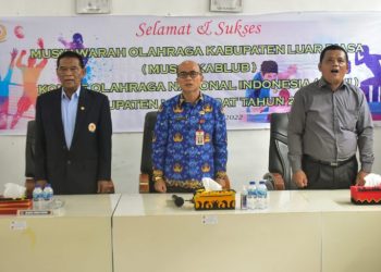 Sekda Nias Barat Hadiri Pelaksanaan Musorkablub KONI Nias Barat