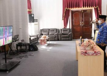 Bupati Lampung Utara Peringati Hari Kebangkitan Nasional Secara Virtual