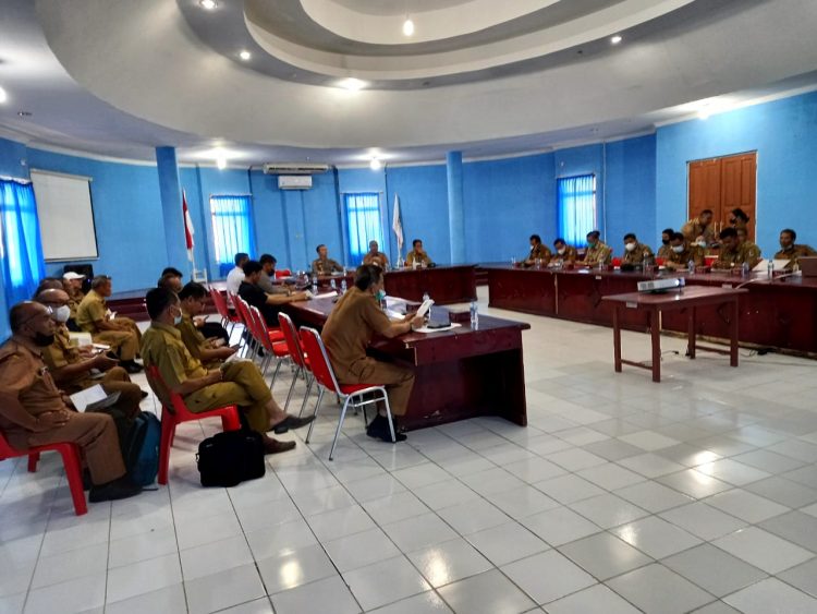 Pemkab Nias Gelar Rakor Pengendalian PMK Diwilayah Kabupaten Nias