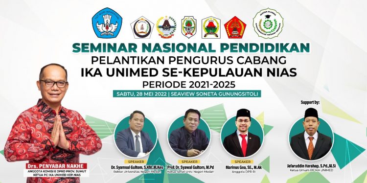 Perdana, IKA UNIMED Kepnis Akan Gelar Seminar Pendidikan dan Pelantikan Pengurus Cabang