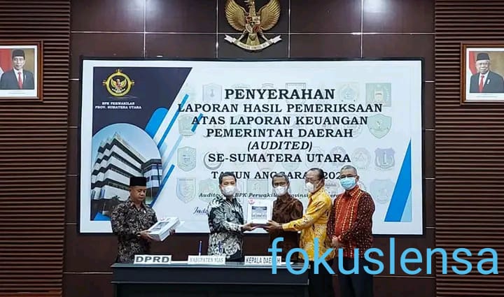 Untuk Pertama Kalinya, Pemkab Nias Raih Opini WTP Dari BPK RI