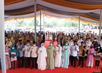 Pemkab Lampura Gelar Kegiatan Pengajian Bersama Ketua TP-PKK Provinsi Lampung
