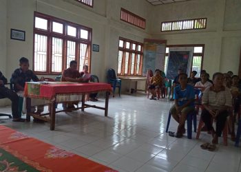 Pemdes Hilimoasio I Laksanakan Musyawarah Penetapan Ranperdes APBDes TA. 2022