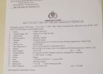 Tanahnya Diserobot Pabrik, Robby Laporkan Ke Polisi