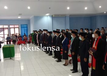 Lantik Pejabat Pengawas dan Fungsional, Sekda : Bekerjalah Jangan Bersungut-Sungut