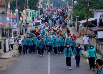 Puncak HUT Lampung Utara diisi Berbagai Kegiatan Jalan Santai, Sepedah Santai dan Senam Sehat