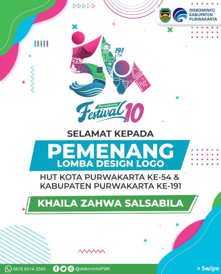 Pemerintah Kabupaten Purwakarta Telah Meresmikan Logo Untuk Hari Jadi Kabupaten dan Kota Purwakarta di Tahun 2022 Ini