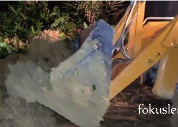 Sigap, Dinas PUPR dan BPBD Kab. Nias Tangani Longsor di Desa Orahili