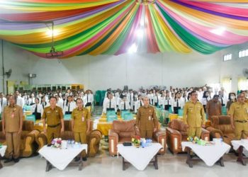 164 Orang CPNSD Nias Barat Formasi Umum Tahun 2021 Ikuti Orientasi Pengenalan Tugas