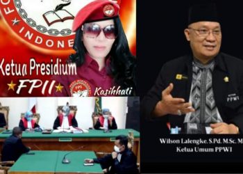 Ketua Presidium FPII : “Vonis Penjara Terhadap Ketum PPWI, adalah Preseden buruk, lawan !!