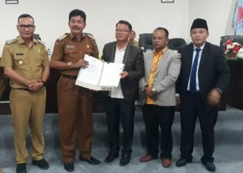 DPRD Nias Barat Menerima dan Menyetujui Ranperda Pertanggungjawaban APBD TA. 2021