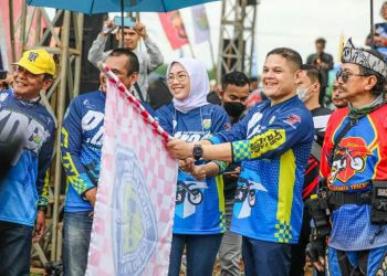 KNPI Trail Adventure 2022, Ribuan Offroader Jelajahi Alam Purwakarta