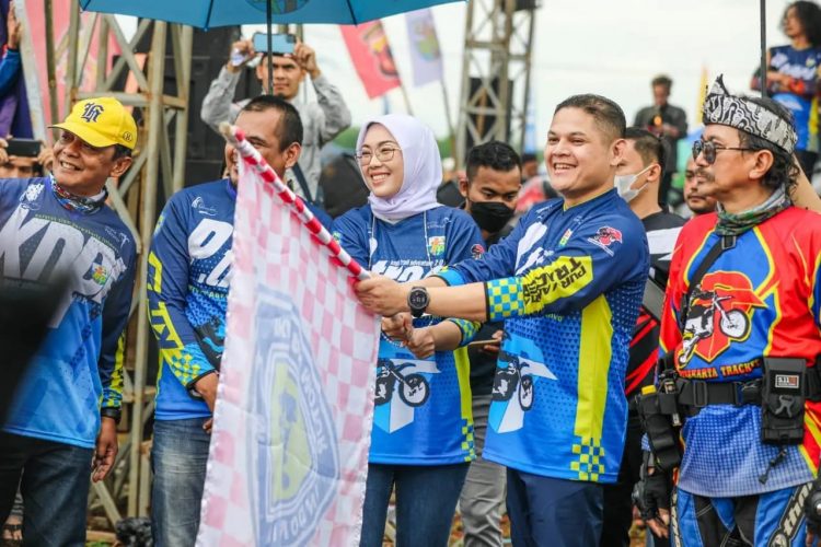 KNPI Trail Adventure 2022, Ribuan Offroader Jelajahi Alam Purwakarta