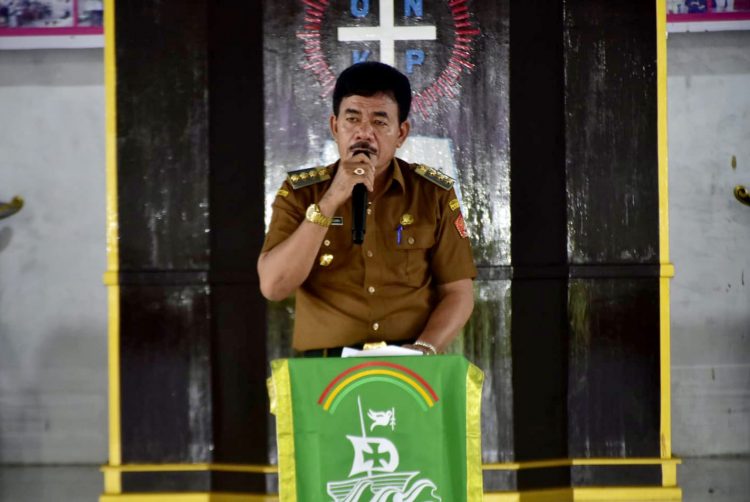 Bupati Nias Barat Harapkan Gereja Menjadi Mitra Pemda Wujudkan Visi, Misi Dan Program Pemerintah