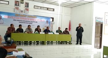 Pemdes Ambukha Laksanakan Pelatihan Peningkatan Kapasitas BPD dan LPM