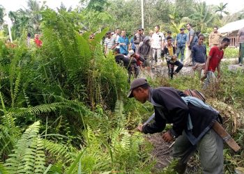 Laksanakan Kegiatan Ketahanan Pangan, Pemdes Sōmi Bangun Jalan Tani