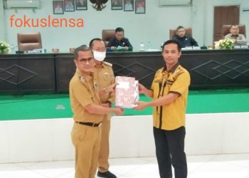 Bupati Nias Sampaikan Nota Pengantar Rancangan Perubahan KUA dan PPAS Ta.2022