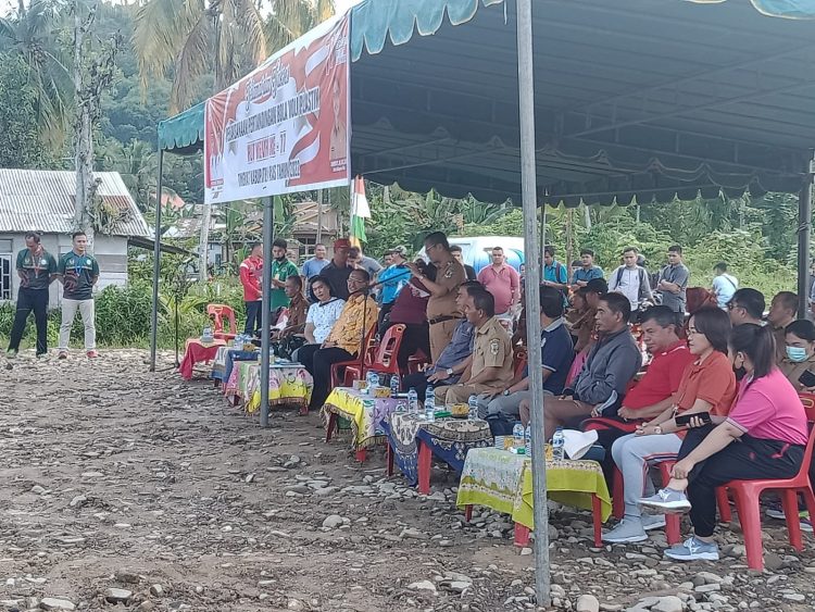 Meriahkan HUT Kemri ke – 77 Tahun 2022, Pemkab Nias Laksanakan Pertandingan Bola Voli Plastik