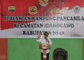 Bupati Nias Resmikan Kampung Pancasila Kecamatan Idanogawo