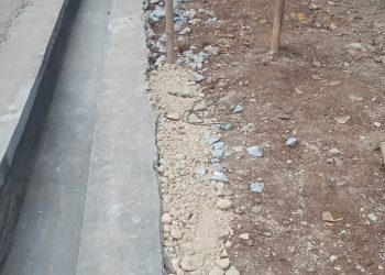 INI PERNYATAN KADES CILALAWI DENDEN SYARIFUDIN,LAKSANAKAN PENGERJAAN DRINESE SESUAI PROSEDUR