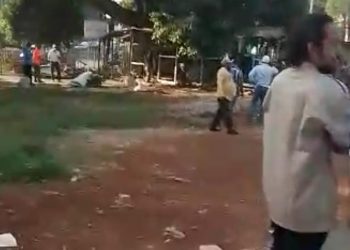 Polemik Kepemilikan Tanah Caken, Berujung Pembongkaran dari Kubu Mengaku Pemegang Kuasa Pemilik Eigendom Verp 6972