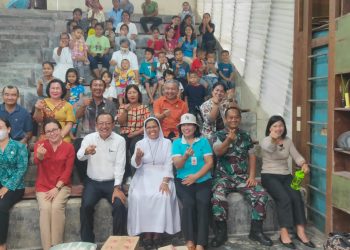 Pemkab Nias Gelar Kunjungan Sosial Kepanti Asuhan Dalam Rangka Peringatan HUT RI ke 77