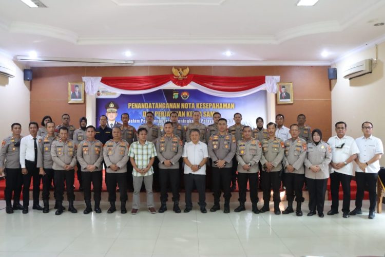 Tingkatkan Pelayanan Publik, Kapolres Metro Tangerang Kota Tandatangani Perjanjian Kerjasama Dengan Media