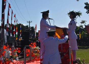 Detik -Detik HUT Ke-77 KEMRI Tahun 2022 Di Kabupaten Nias, Bupati Nias Pimpin Upacara